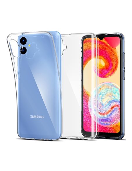 Helmet Case TPU Soft Samsung A04E, Clear