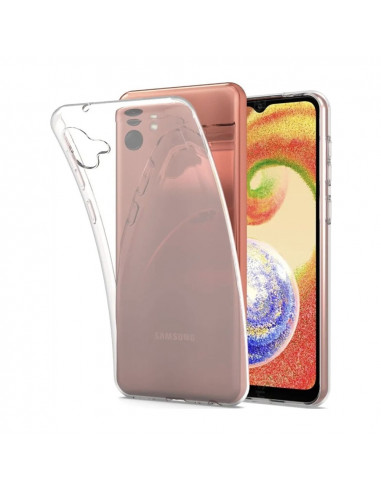 Helmet Case TPU Soft Samsung A04E, Clear