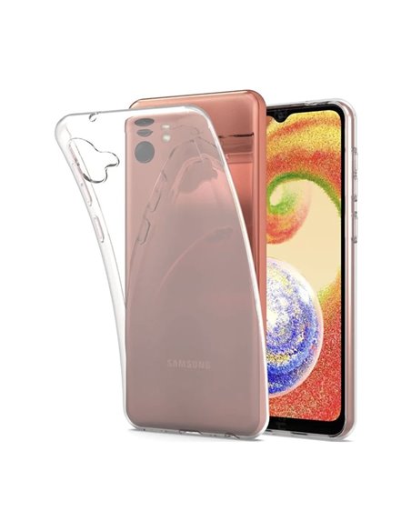 Helmet Case TPU Soft Samsung A04E, Clear Helmet Case TPU Soft Samsung A04E, Clear
