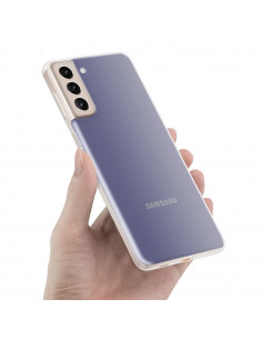 Helmet Case TPU Soft Samsung S21, Clear 2