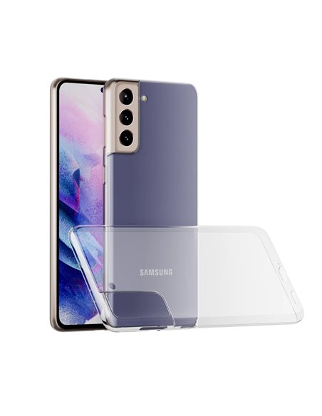Helmet Case TPU Soft Samsung S21, Clear