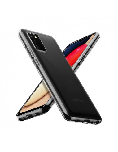 Helmet Case TPU Soft Samsung A02S, Clear
