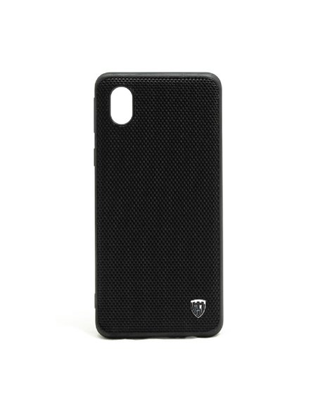 Helmet Case TPU Nylon Samsung A01 Core, Black