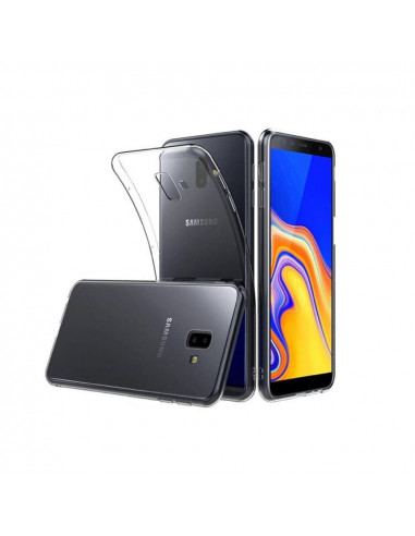 Helmet Case TPU Samsung J6 Plus, Clear