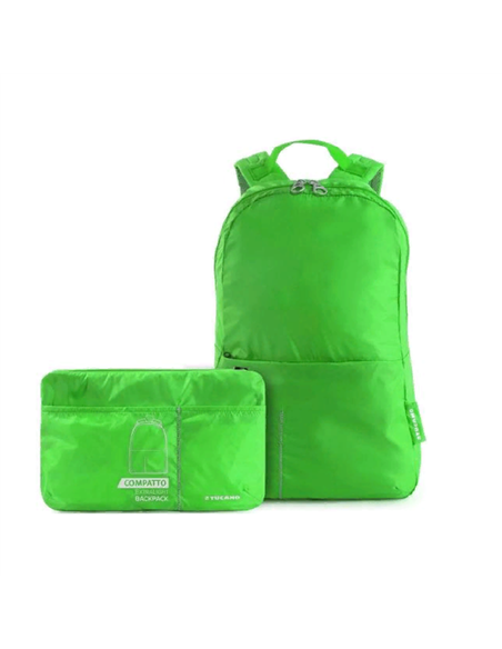 Tucano Travel Backpack Packable Compatto Mendini, Acid Green