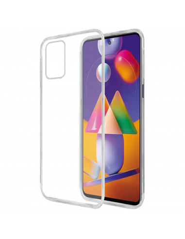 Helmet Case TPU Soft Samsung M31S, Clear