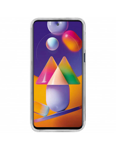 Helmet Case TPU Soft Samsung M31S, Clear
