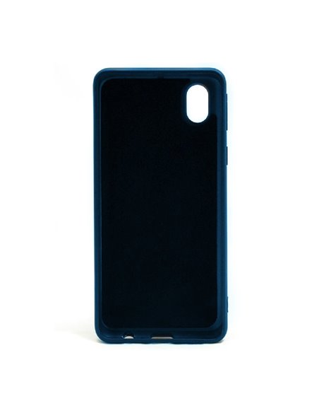 Helmet Case TPU Nylon Samsung A01 Core, Blue Helmet Case TPU Nylon Samsung A01 Core, Blue