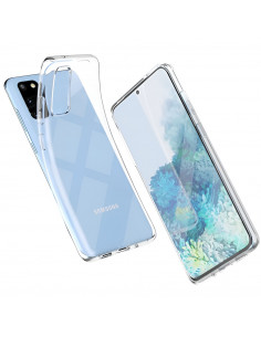 Helmet Case TPU Soft Samsung S20, Clear 2