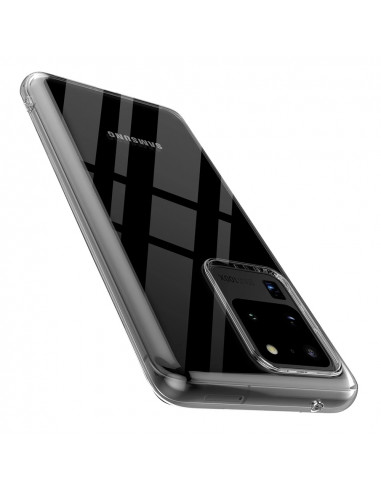 Helmet Case TPU Soft Samsung S20 Ultra, Clear