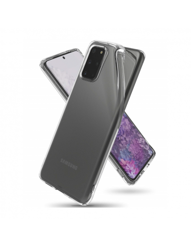 Helmet Case TPU Soft Samsung S20 Plus, Clear