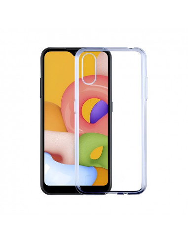 Helmet Case TPU Soft Samsung A01, Clear