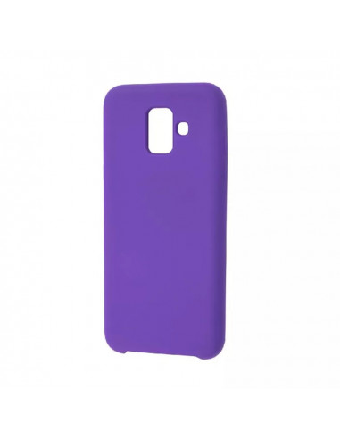 Helmet Case TPU Suede Samsung A6 (2018), Purple