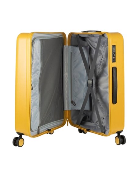Tucano Travel Trolley Ted Rigid M (62L), Yellow