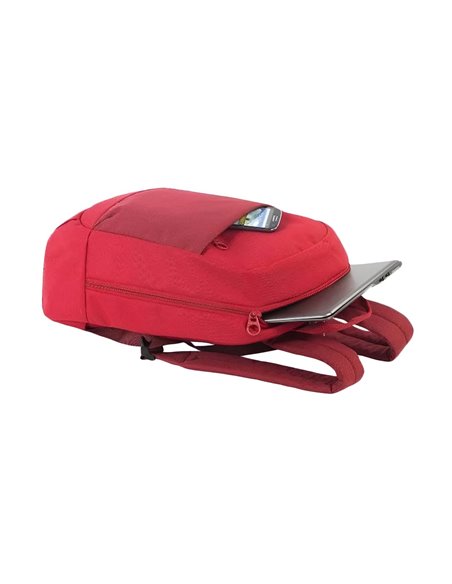 Helmet Backpack Svago 15.6'' Red