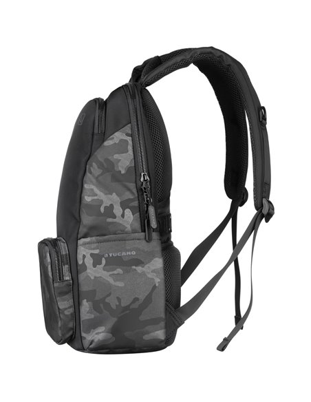 Tucano Backpack Terras Camouflage 15.6", Grey Tucano Backpack Terras Camouflage 15.6", Grey