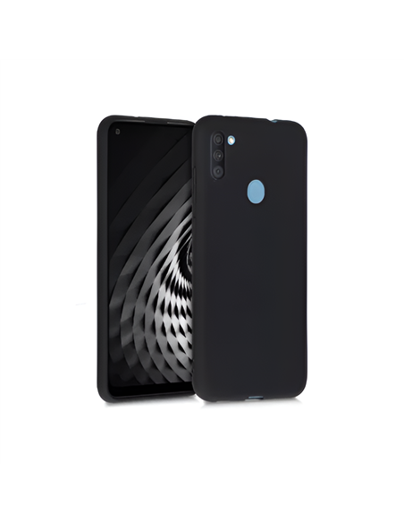 Helmet Case TPU Nylon Samsung A11, Black