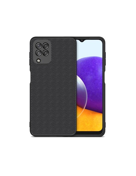 Helmet Case TPU Nylon Samsung Galaxy A21S, Black