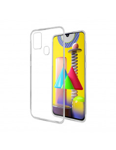 Helmet Case TPU Soft Samsung M31, Clear 2