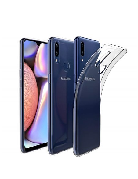 Helmet Case TPU Soft Samsung A10S, Clear