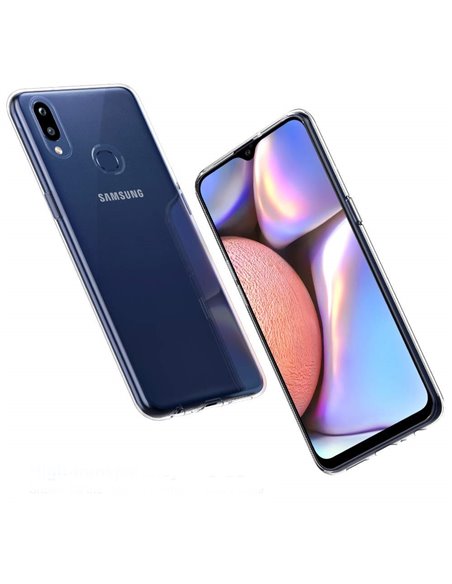 Helmet Case TPU Soft Samsung A10S, Clear