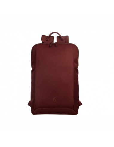 Tucano Backpack Flat Slim M 13.0", Burgundy