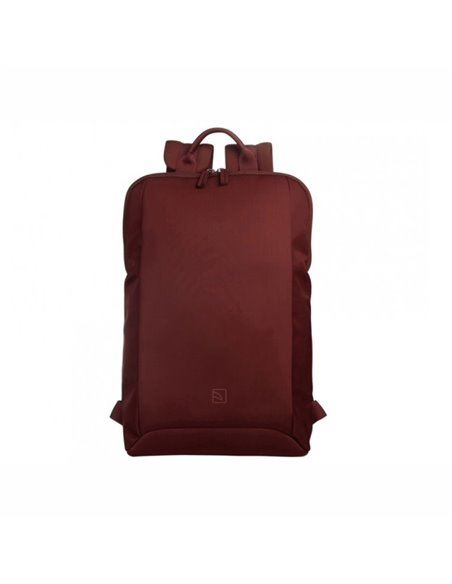 Tucano Backpack Flat Slim M 13.0", Burgundy