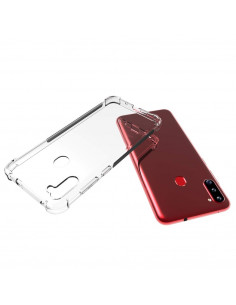 Helmet Case TPU Soft Samsung A11, Clear 2