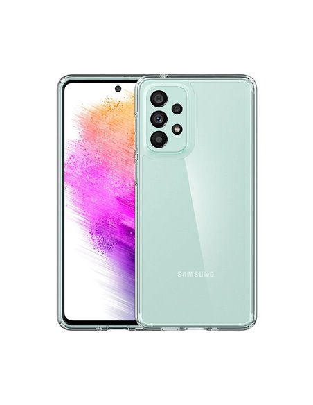 Helmet Case TPU Soft Samsung A73, Clear