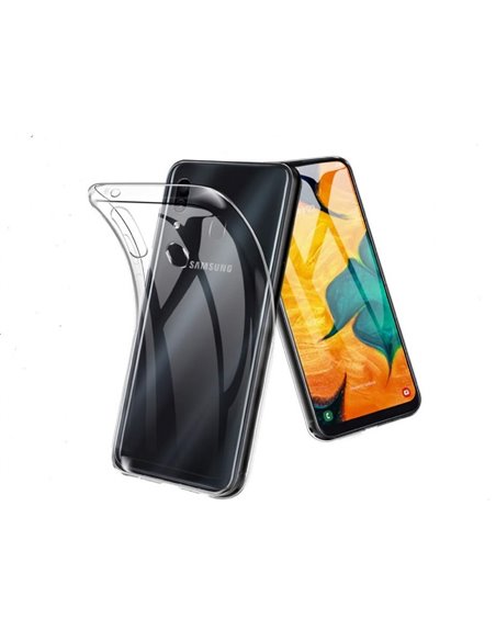 Helmet Case TPU Soft Samsung A30, Clear