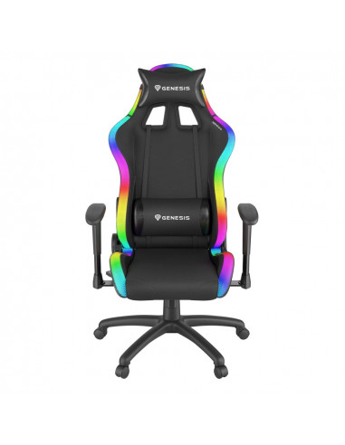 Genesis Chair Trit 500 RGB Backlight, Black