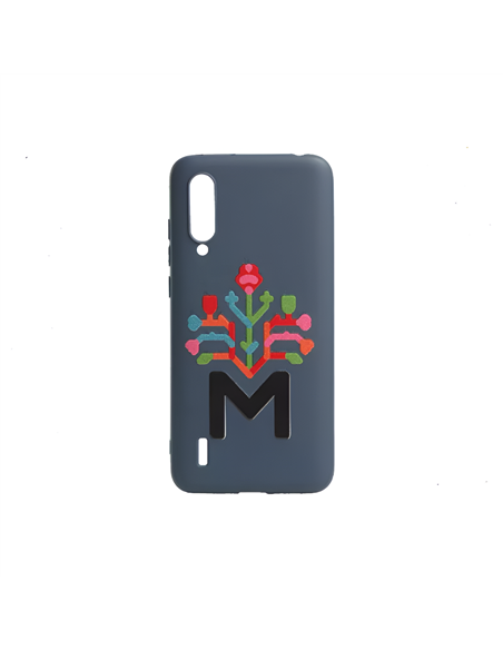 Helmet Case TPU Print Moldova Samsung A20S, Blue