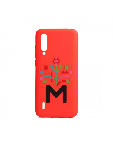 Helmet Case TPU Print Moldova Samsung A20S, Red