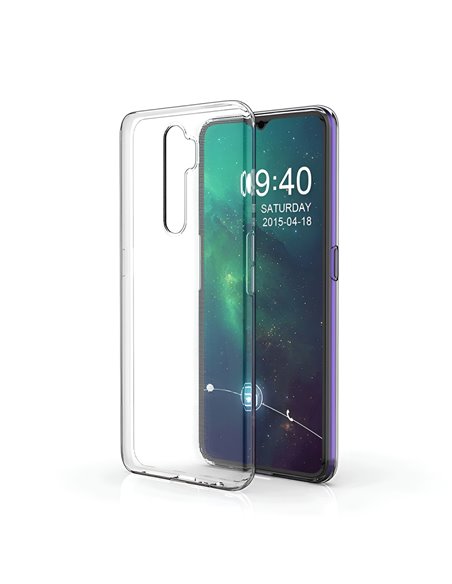Helmet Case TPU Soft Oppo A9 (2020), Clear