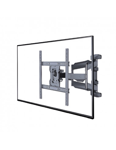 Gembird TV-Wall Mount for 32-75" "WM-75ST-01", Full motion double arm, max.45 kg, Wall distance 49 - 491mm, max. VESA 600 x 4...