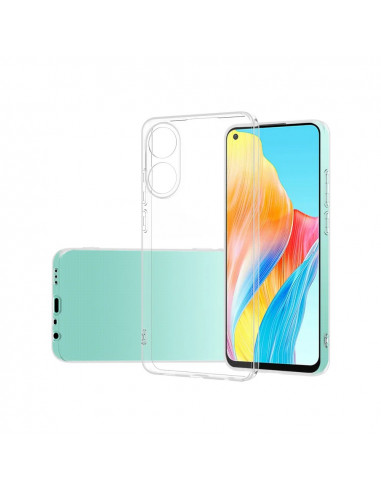 Helmet Case TPU Soft Oppo A78 4G, Clear