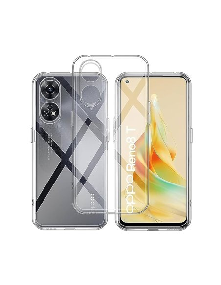 Helmet Case TPU Soft Oppo Reno 8T 4G, Clear