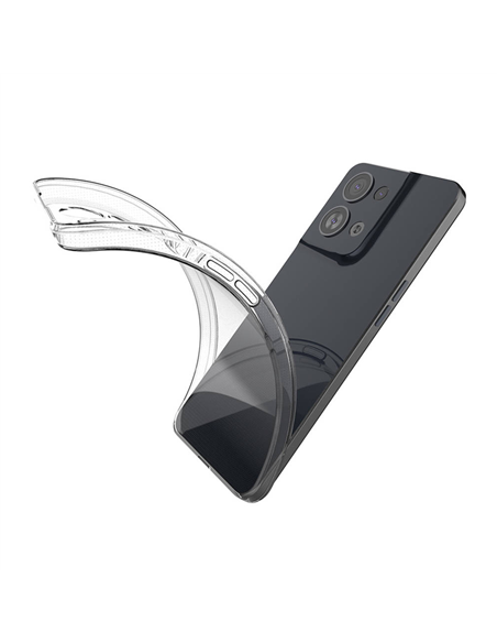 Helmet Case TPU Soft Oppo Reno 8 Pro, Clear