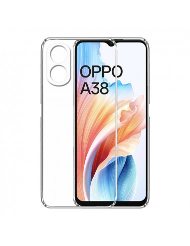 Helmet Case TPU Soft Oppo A38, Clear