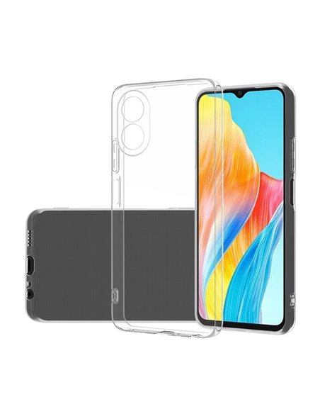 Helmet Case TPU Soft Oppo A38, Clear