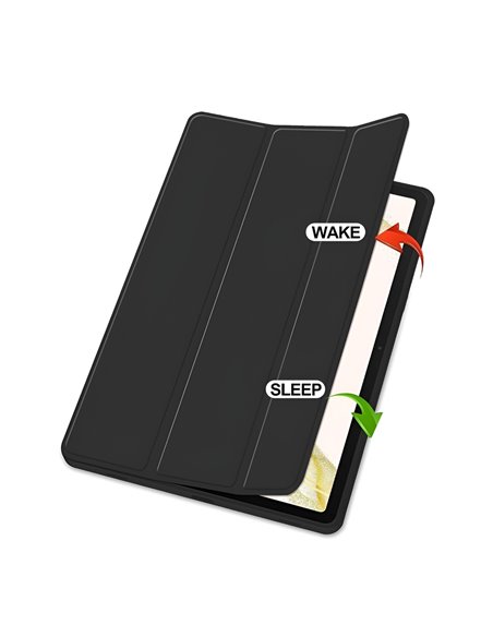 Tablet Case Samsung Tab S9 FE Plus 12.4", Black