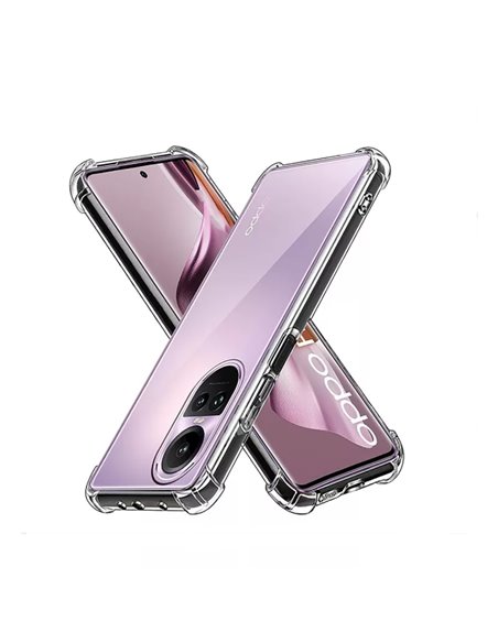 Helmet Case TPU Soft Oppo Reno 10, Clear