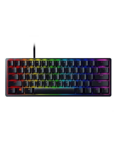 Razer Keyboard Optical Huntsman Mini 60% Clicky Purple Switch US Layout