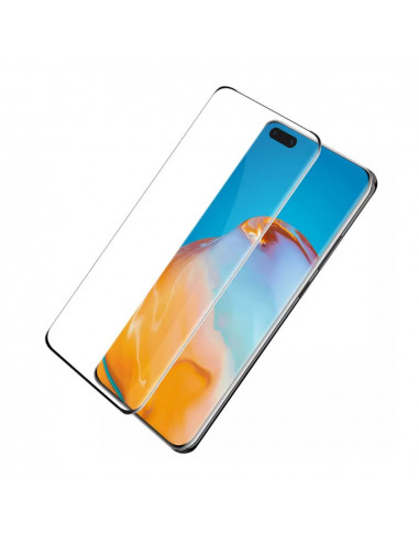 Helmet Diamond Glass 4D Huawei P40 Pro, Black