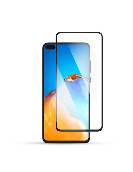 Helmet Diamond Glass 4D Huawei P40, Black