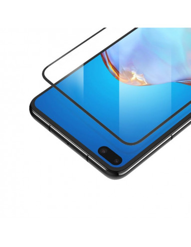 Helmet Diamond Glass 4D Huawei P40, Black