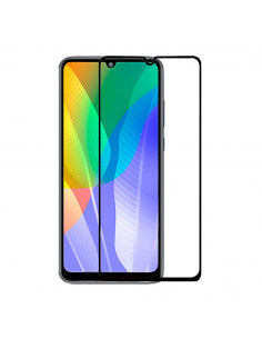 Helmet Diamond Glass 4D Huawei Y6P, Black