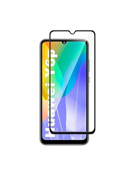 Helmet Diamond Glass 4D Huawei Y6P, Black Helmet Diamond Glass 4D Huawei Y6P, Black