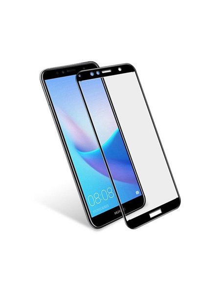 Helmet Full Coverage Glass 2.5D Huawei Y6 2018, Clear