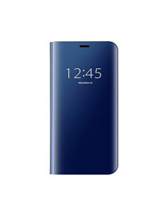 Helmet Case Mirror Flip Samsung A10, Dark Blue